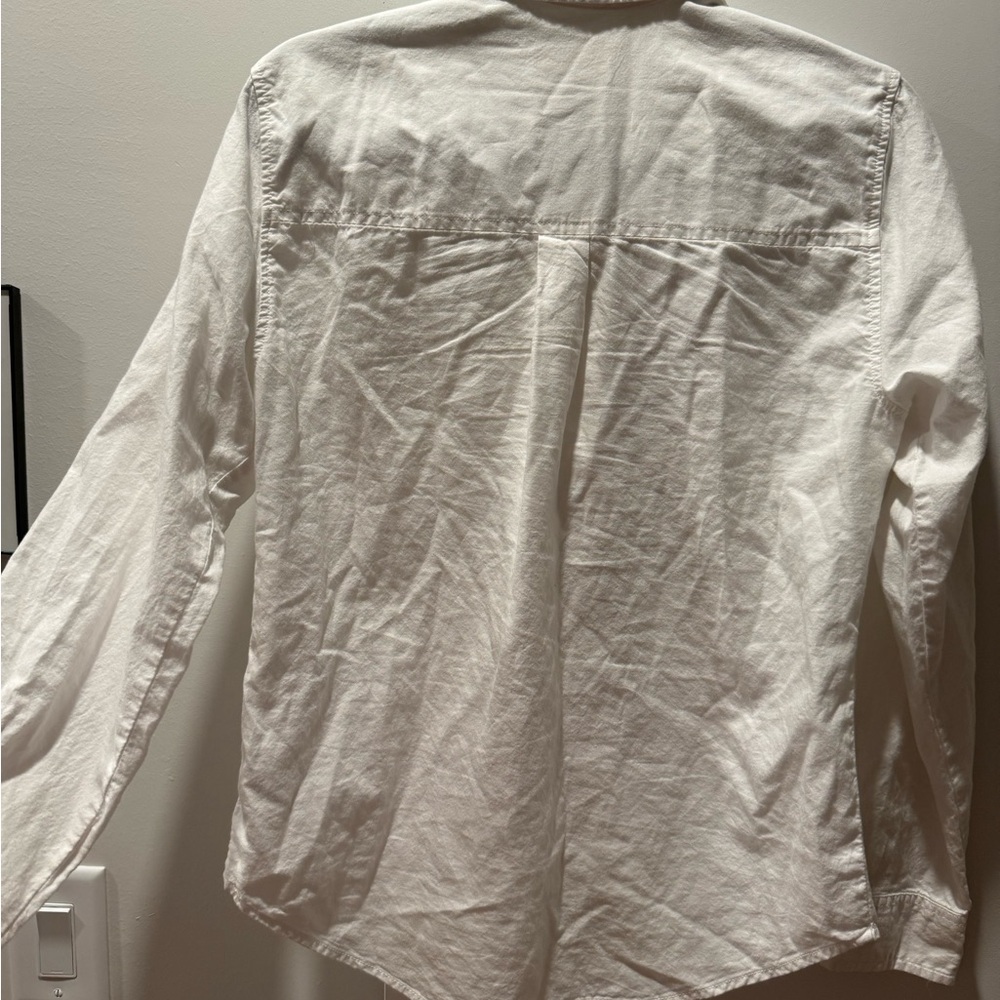 Universal Thread White Casual Button Down Shirt - image 3